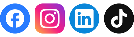 Facebook, Instagram, LinkedIn and TikTok